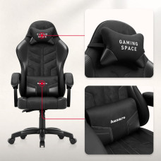 Комп'ютерне крісло Huzaro Force 2.7 Black Carbon